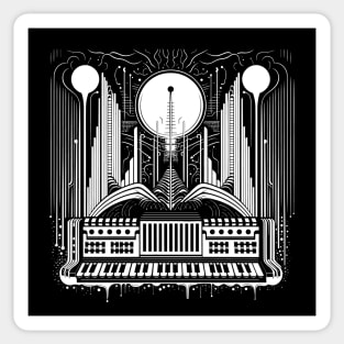 Synthesizer Art Sticker